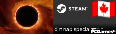 dirt nap specialist Steam Signature