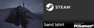 band tshirt Steam Signature