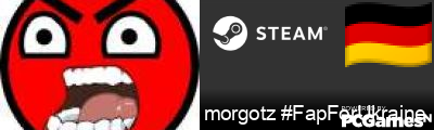 morgotz #FapForUkraine Steam Signature