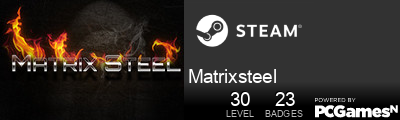 Matrixsteel Steam Signature