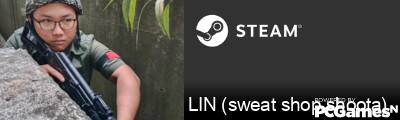 LIN (sweat shop shoota) Steam Signature