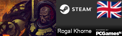 Rogal Khorne Steam Signature