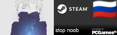 stop noob Steam Signature