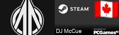 DJ McCue Steam Signature
