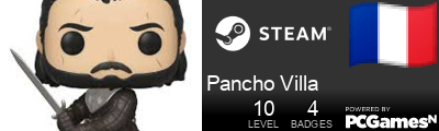 Pancho Villa Steam Signature