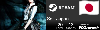 Sgt_Japon Steam Signature