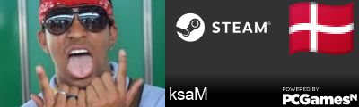 ksaM Steam Signature
