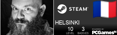 HELSINKI Steam Signature