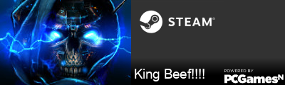 King Beef!!!! Steam Signature