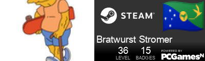 Bratwurst Stromer Steam Signature
