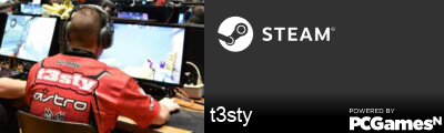 t3sty Steam Signature