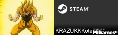 KRAZUKKKoteeee Steam Signature