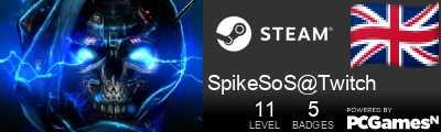 SpikeSoS@Twitch Steam Signature
