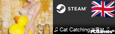 ♫ Cat Catching a Bat ♫ Steam Signature