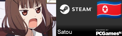 Satou Steam Signature