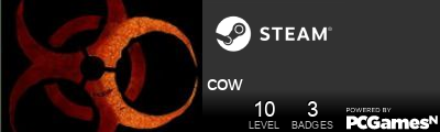 cow Steam Signature
