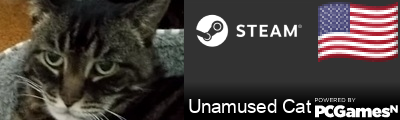 Unamused Cat Steam Signature