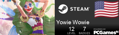 Yowie Wowie Steam Signature