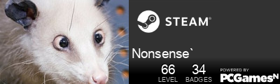 Nonsense` Steam Signature