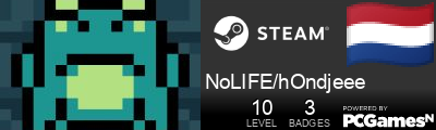 NoLIFE/hOndjeee Steam Signature