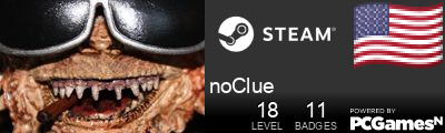 noClue Steam Signature