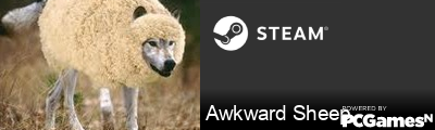 Awkward Sheep Steam Signature