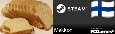 Makkoni Steam Signature