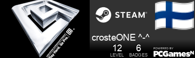 crosteONE ^-^ Steam Signature