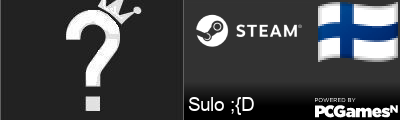 Sulo ;{D Steam Signature