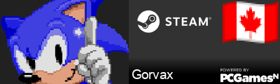 Gorvax Steam Signature