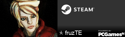 ✯ fruzTE Steam Signature