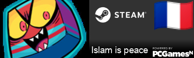 Islam is peace Steam Signature