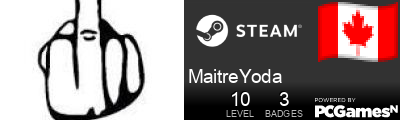 MaitreYoda Steam Signature