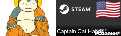 Captain Cat Hands Steam Signature