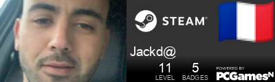 Jackd@ Steam Signature