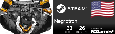Negrotron Steam Signature