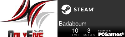 Badaboum Steam Signature