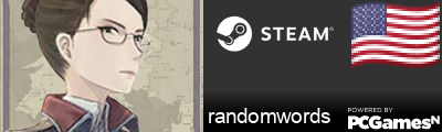 randomwords Steam Signature