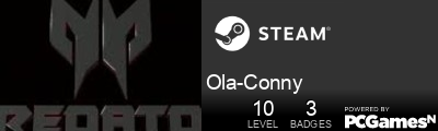 Ola-Conny Steam Signature