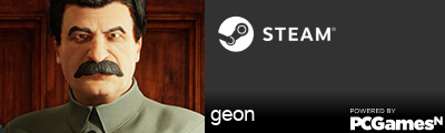 geon Steam Signature