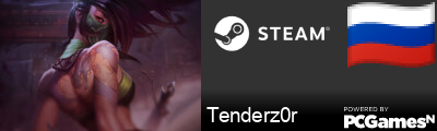 Tenderz0r Steam Signature