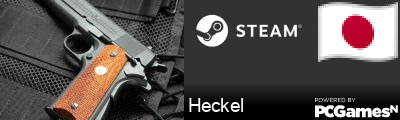 Heckel Steam Signature