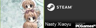 Nasty Xiaoyu Steam Signature