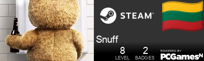 Snuff Steam Signature