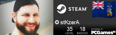 ✪ stKzerA Steam Signature