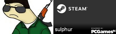 sulphur Steam Signature