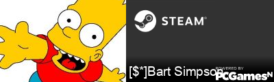 [$*]Bart Simpson Steam Signature