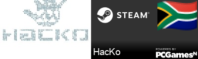 HacKo Steam Signature