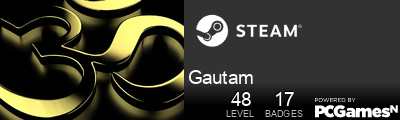 Gautam Steam Signature