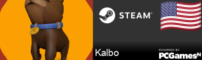 Kalbo Steam Signature